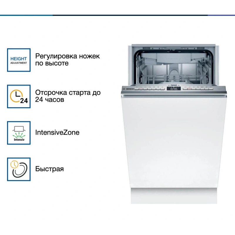 Встраиваемая посудомоечная машина Bosch SPV4XMX16E
