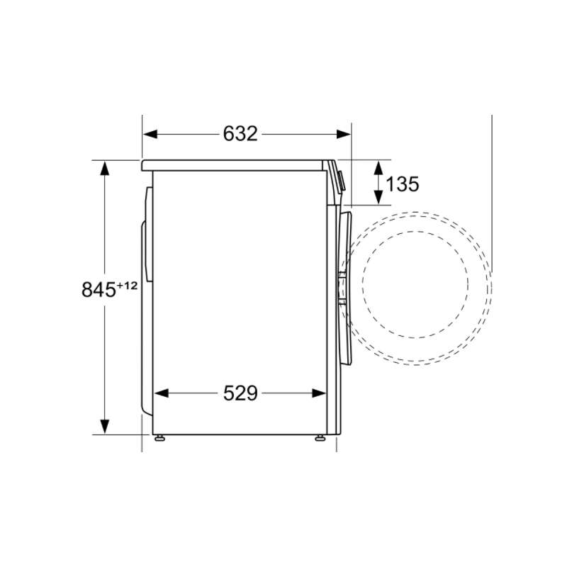 Стиральная машина Bosch WGA254A0OE