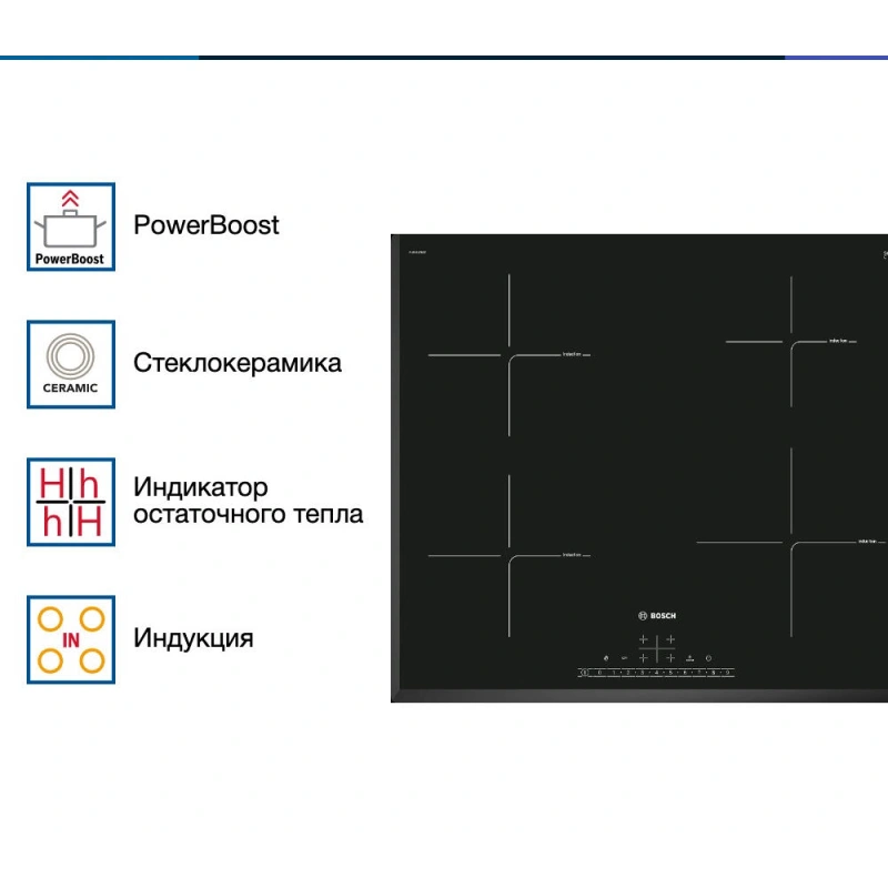 Индукционная варочная панель Bosch PUE651FB5E