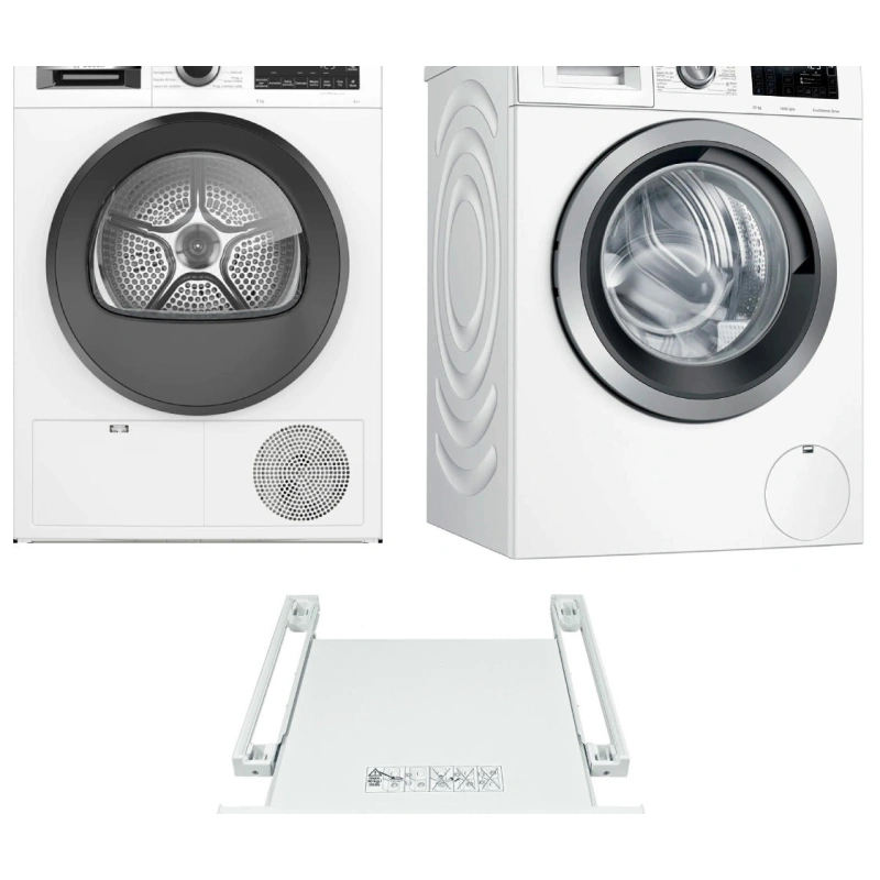 Комплект Bosch Serie 6 (WQG24109IT, WAL28PH0GC, WTZ 11400)