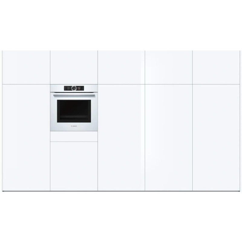 Духовой шкаф с микроволнами и паром Bosch HNG6764W6