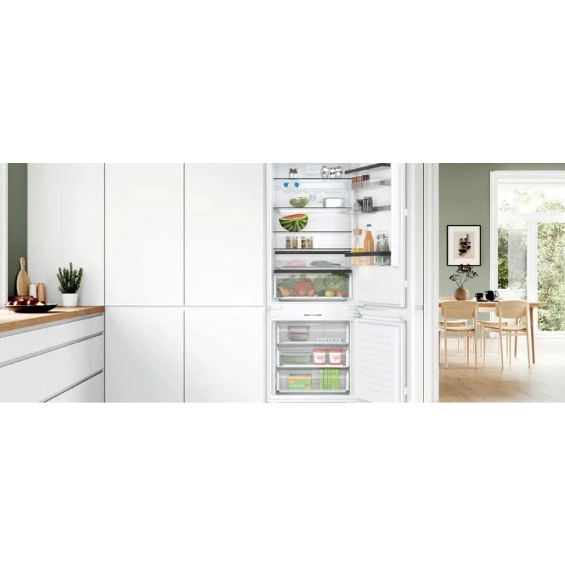 Встраиваемый двухкамерный холодильник Bosch KBN96SDD0