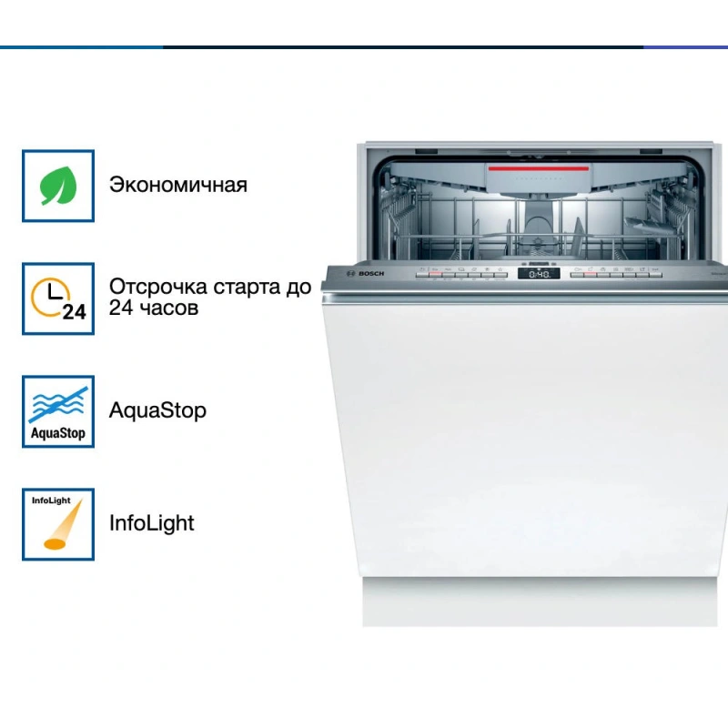 Встраиваемая посудомоечная машина Bosch SMV 4 EVX14E