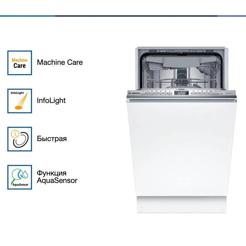 Встраиваемая посудомоечная машина Bosch SPV4EMX10E