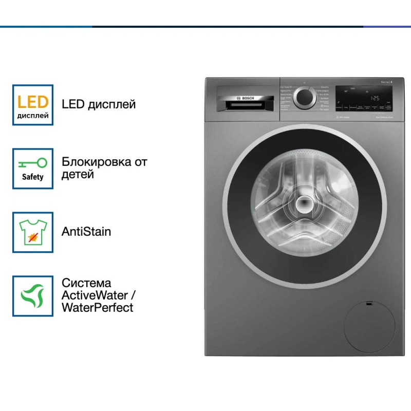 Стиральная машина Bosch WGG142ZRPL