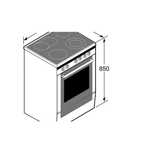 Электрическая плита Bosch HCE 745853 R