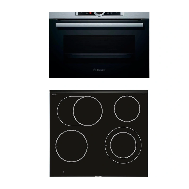 Комплект Bosch Serie 8 (PKN675DP1D, CBG635BS3)