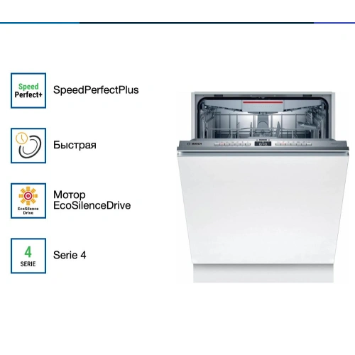 Встраиваемая посудомоечная машина Bosch SMV4HVX37E