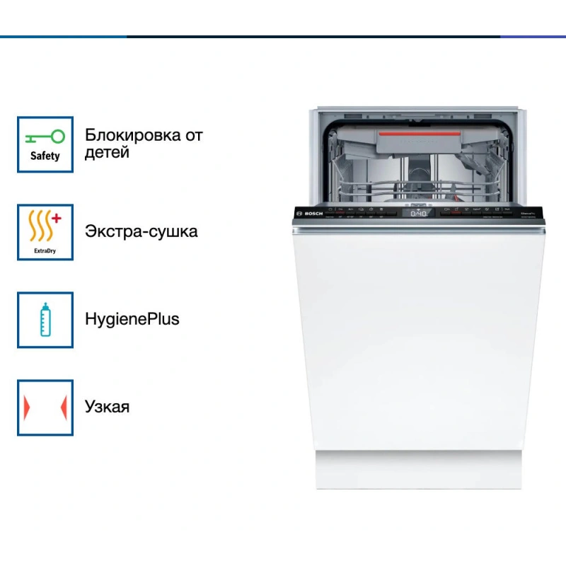 Встраиваемая посудомоечная машина Bosch SPV4HMX55Q