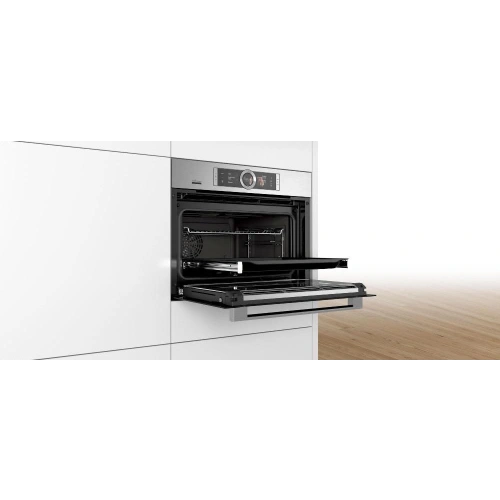 Компактный паровой духовой шкаф Bosch CSG656RS7