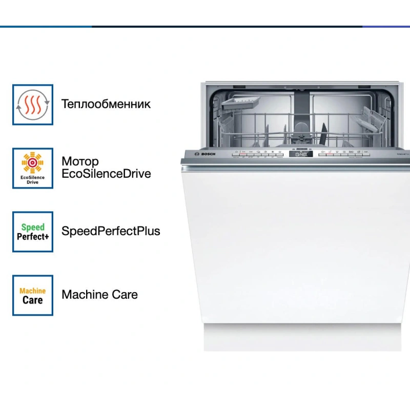 Встраиваемая посудомоечная машина Bosch SMV4HAX48E