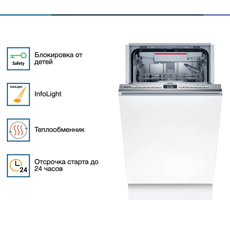 Встраиваемая посудомоечная машина Bosch SPV4XMX28E