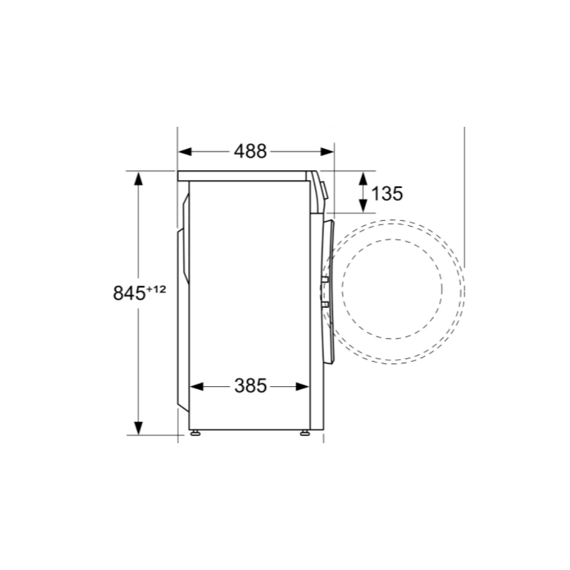 Стиральная машина Bosch WHA122W0OE
