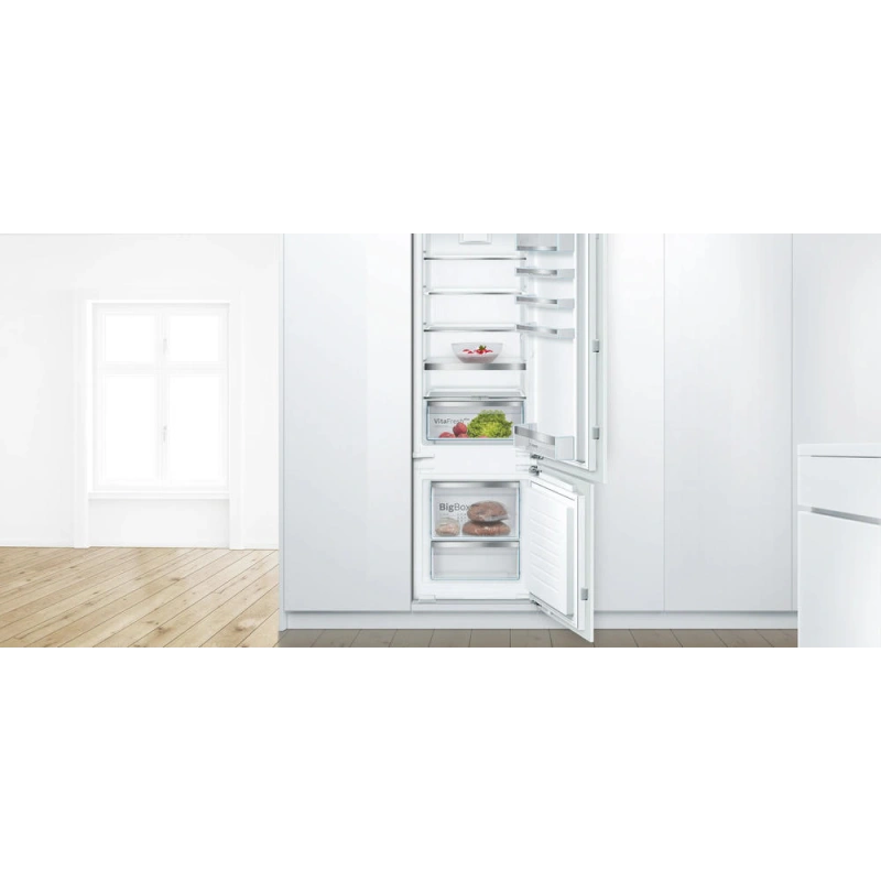 Встраиваемый двухкамерный холодильник Bosch KIS87ADD0