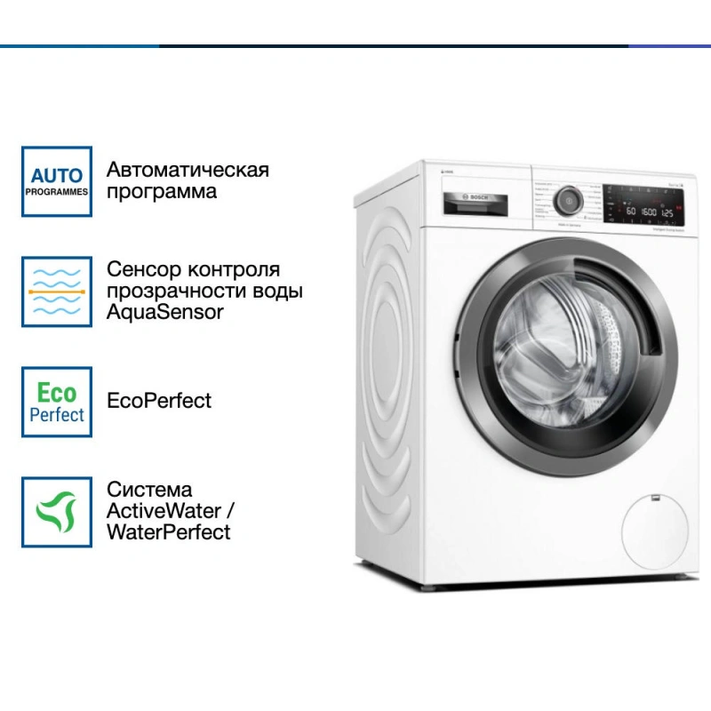 Стиральная машина Bosch WAXH2KLOSN