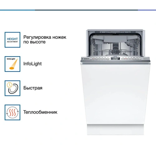 Встраиваемая посудомоечная машина Bosch SPV4HMX10E