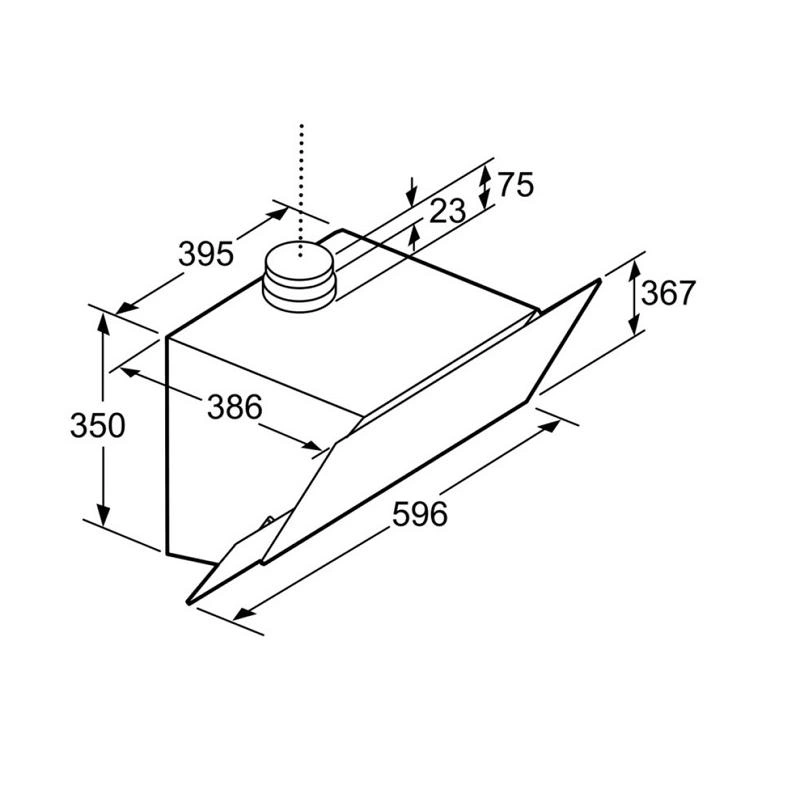 Вытяжка Bosch DWK68AK60R