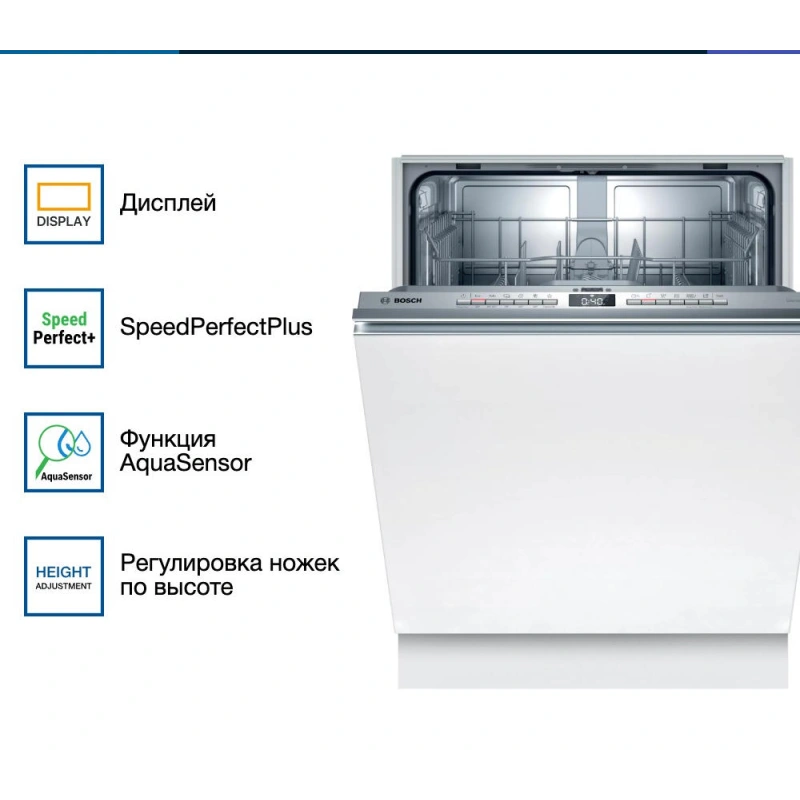 Встраиваемая посудомоечная машина Bosch SMV4HTX28E